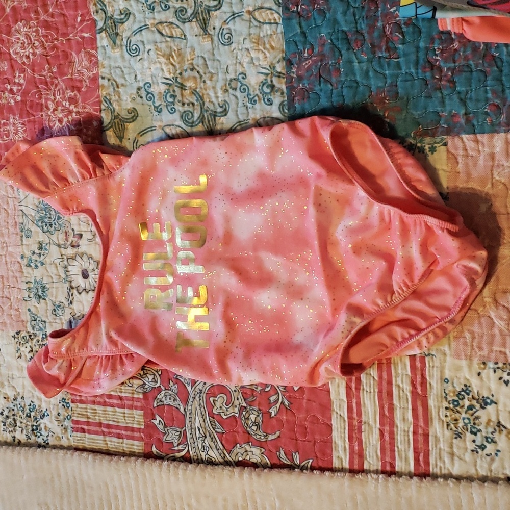 Girls one piece swimsuit